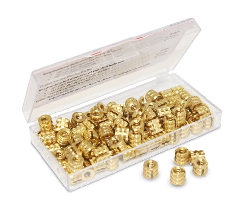 Brass insert inserts