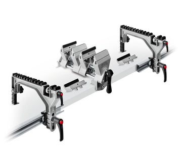 Double wide clamp set