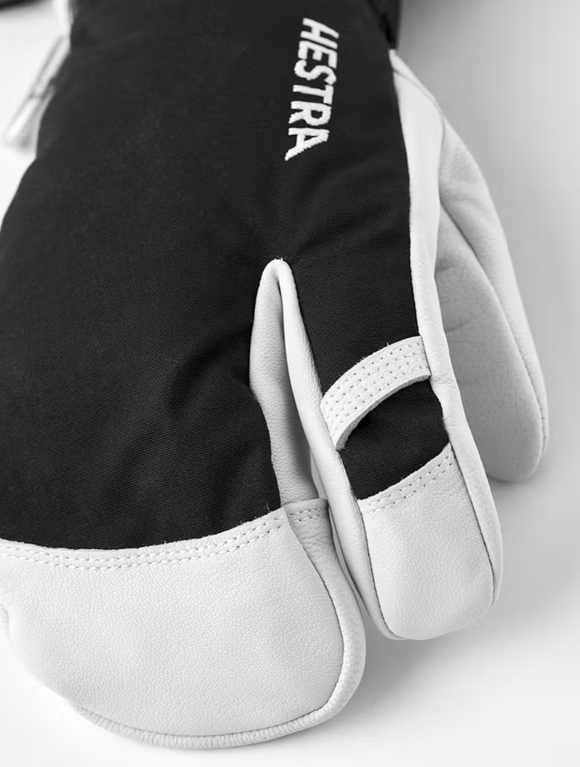 Army Leather Heli Ski 3-finger glove