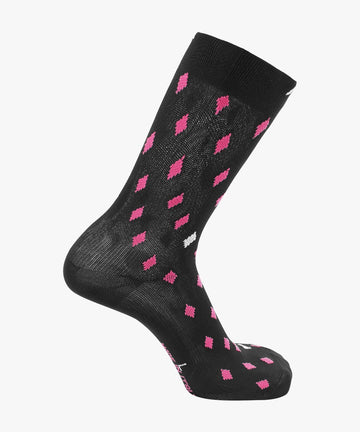 Energiapura cycling socks RUMBLE black/pink