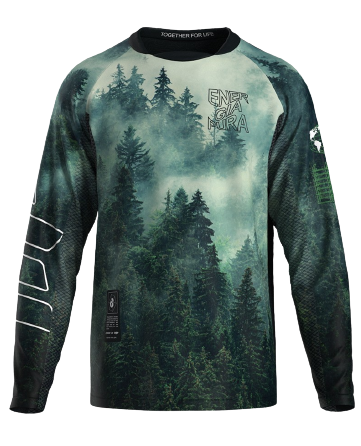Energiapura longsleeve fietsshirt ARGO forest