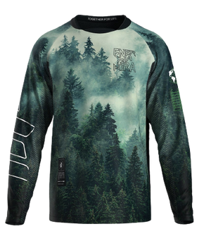 Energiapura longsleeve fietsshirt ARGO forest