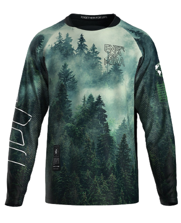 Energiapura longsleeve fietsshirt ARGO forest