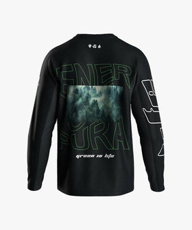 Energiapura longsleeve fietsshirt ARGO forest - 0
